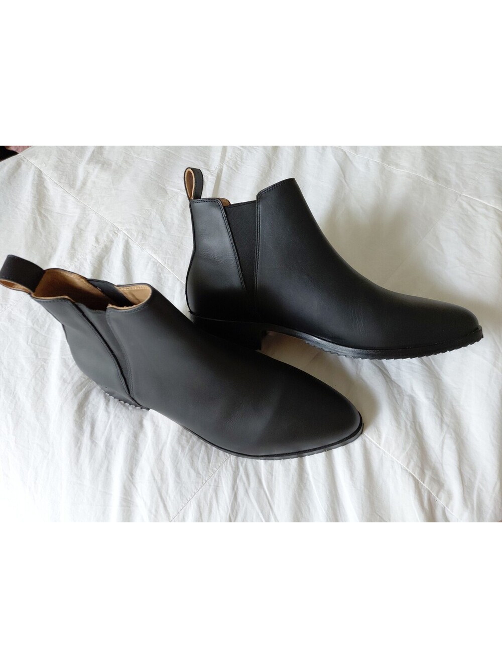 Nisolo Women's Leather Chelsea Boots Classic Ankle Black Size 10 NWOB #751 - Picture 1 of 8